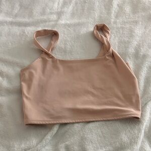 Express Tan Crop Top